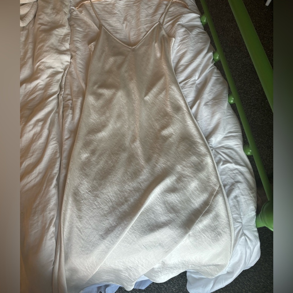 aritzia silk dress